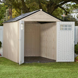 Big Max Ultra Large Storage Shed 7 x 10.5 Feet Sand + FREE ASSEMBLY