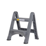 Folding 2 Step Stool Grey