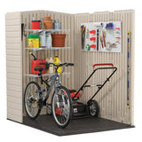 Large Vertical Shed 5 x 6 Feet Sand + Free Assembly