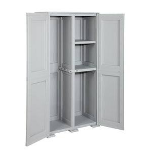 Simplex Multipurpose Cabinet 4 Compartments Grey