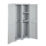 Simplex Multipurpose Cabinet 4 Compartments Grey