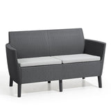 Salemo Sofa Set Graphite