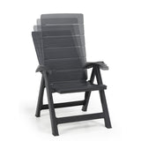 Brasilia Reclining Foldable Chair Graphite