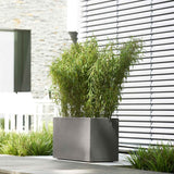 Alicante Planter Square Dark Grey