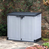 Store It Out Midi Prime Outdoor Shed Grey