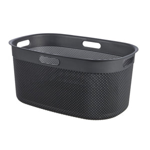 Filo Laundry Basket 45L Dark Grey