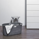 Filo Laundry Basket 45L Dark Grey