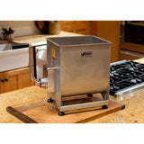 Weston Stainless Steel Manual Meat Mixer – 44 lb Capacity