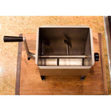 Weston Stainless Steel Manual Meat Mixer – 44 lb Capacity