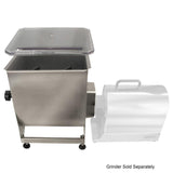 Weston Stainless Steel Manual Meat Mixer – 44 lb Capacity