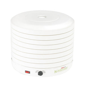 Nesco Gardenmaster 8-Tray White Expandable Food Dehydrator with Recipe Book