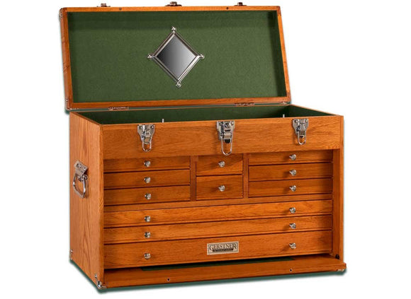 Gerstner International GI-T24 Red Oak 11-Drawer Top Chest