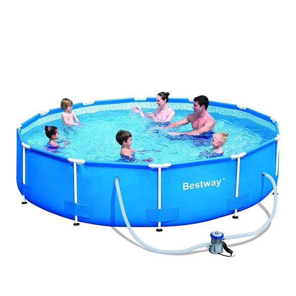 Steel Pro 12′ x 30 Frame Pool Set