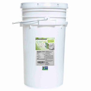 Milliard Citric Acid 50 Pound PAIL – 100% Pure Food Grade NON-GMO Project VERIFIED 50 Pound
