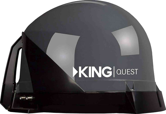 KING VQ4100 Quest Portable/Roof Mountable Satellite TV Antenna for use with DIRECTV