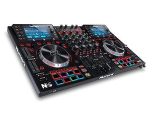 Numark NVII | DJ Controller for Serato DJ with Intelligent Dual-Display Screens & Touch-Capacitive Knobs