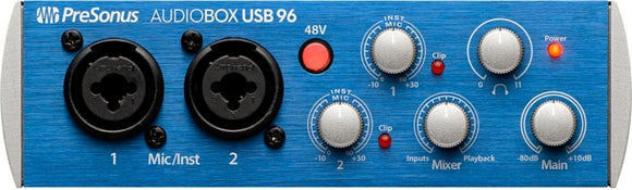 PreSonus AudioBox USB 96 2×2 USB Audio Interface