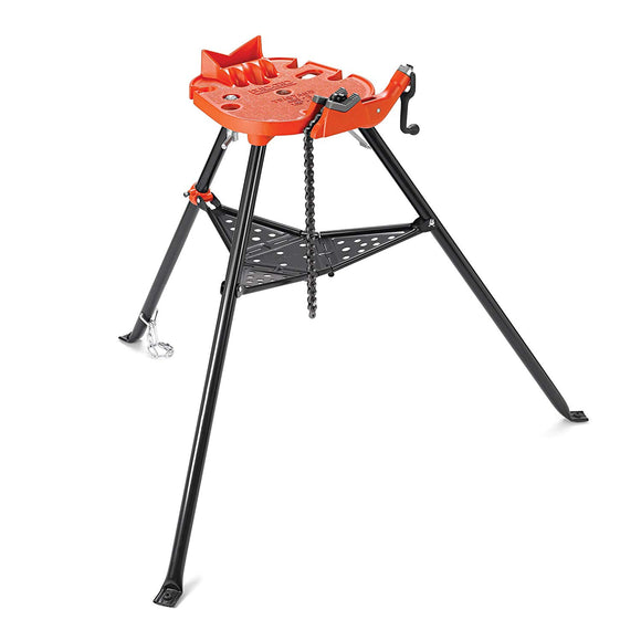 RIDGID 36273 Model 460-6 Portable TRISTAND Chain Vise, 1/8-inch to 6-inch Pipe Vise
