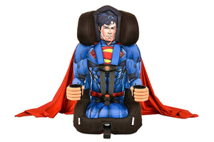 KidsEmbrace 2-in-1 Harness Booster Car Seat, DC Comics Superman
