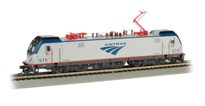 Bachmann Trains ACS-64 Dcc Wowsound Equipped Electric Locomotive Amtrak #619 – HO Scale Prototypical Silver