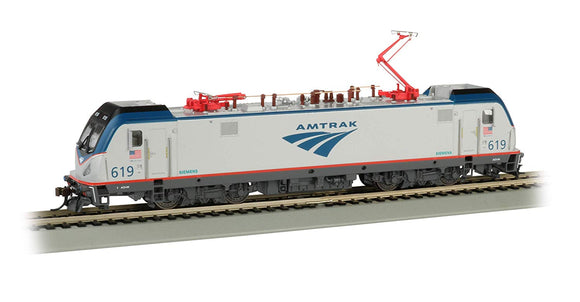 Bachmann Trains ACS-64 Dcc Wowsound Equipped Electric Locomotive Amtrak #619 – HO Scale Prototypical Silver